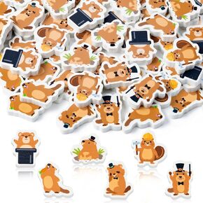 CJiangpo 60Pcs Halloween Mini Erasers - Cute Ghost Pencil Rubber Eraser for Kids Bulk, Trick or Treat Halloween Birthday Party Favors Fillers Kids Classroom Rewards Student Homework Prizes Gifts in Saudi Arabia