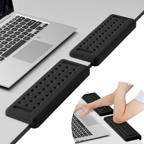 Leolee Ergonomic Mouse Pad, 2 Pack Mouse Pad with Wrist Rest Support, Large Smooth Mousepad with Nonslip Base & Pain Relief, Waterproof Easy Cleaning Mouse Mat for Laptop, Computer, Gaming, Office in Saudi Arabia