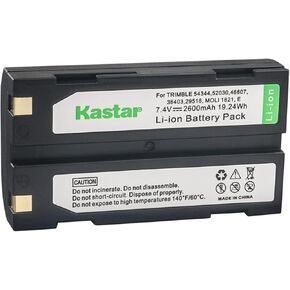 Kastar 4-Pack D-Li1 Battery Replacement for Trimble 5700 GPS RECEIVER, 5700 GPS TRANSMITTER, Trimble 5800 38403 52030 54344 58003013 MultiTrack Target, External Radio 2.4Ghz, MT1000 Data Collector GPS in Kuwait