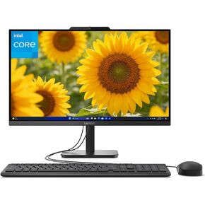 لينوفو 24 الكل في واحد انتل i3-N305 كمبيوتر مكتبي 8 النواة، 8 جيجا DDR4، 512 جيجا PCIe SSD، مدى الحياة Office 365 للويب، 23.8 بوصة 1080P AIO للمنزل، واي فاي، بلوتوث، كيلوبايت وماوس، رمادي داكن، ويندوز 11 هوم in Kuwait