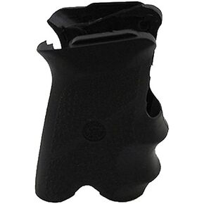 قبضة مطاطية ملفوفة من Hogue لـ Ruger P85 وP89 وP90 وP91 مع أخاديد للأصابع، أسود - 85000 in Kuwait