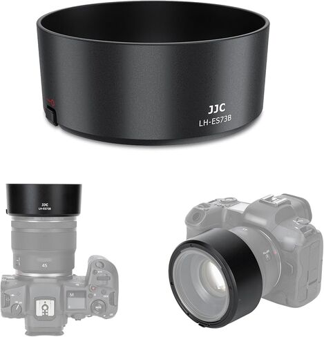 JJC ES-73B Lens Hood for Canon RF 45mm f/1.2 STM Lens, Replaces Canon ES-73B Lens Shade, No Vignetting & Reversible Design, Compatible with 67mm Filter/Lens Cap in Saudi Arabia