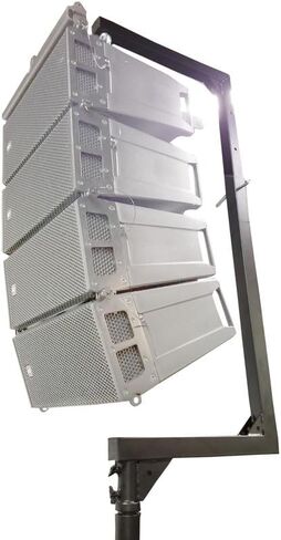 Prox XT-LA567 دعم تلسكوبي على شكل حرف C لمكبرات الصوت ذات الخطوط الصغيرة | الأعلى. تحميل 250 رطلاً - (عبوة من قطعتين) in Saudi Arabia