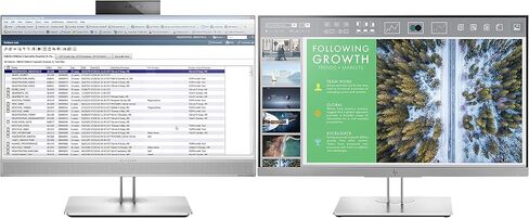 HP EliteOne 800 G4 All-in-One Windows 11 Pro Computer Desktop PC, 23.8in AIO FHD(1920x1080), Intel Core i5-8500, 8GB RAM, 256GB SSD, WiFi, Bluetooth, Keyboard & Mouse(Renewed) in Kuwait