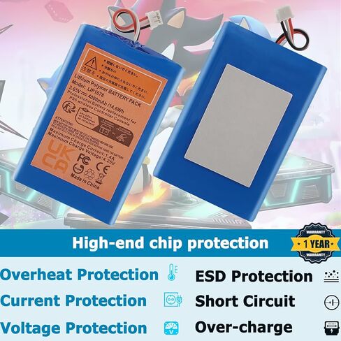 LIP1078-1 4000mAh Battery Compatible with Sony PS5 PlayStation 5 Dual Sense Controller CFI-ZCT1W Gamepad in Saudi Arabia