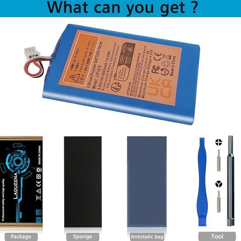 LIP1078-1 4000mAh Battery Compatible with Sony PS5 PlayStation 5 Dual Sense Controller CFI-ZCT1W Gamepad in Saudi Arabia