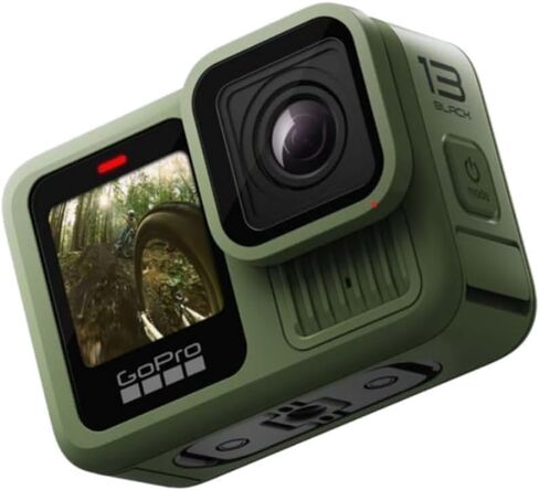 GoPro Limited Edition HERO13 Black in Forest Green - كاميرا الحركة المقاومة للماء مع فيديو 5.3K60، صورة بدقة 27 ميجابكسل (أخضر الغابة) in Saudi Arabia