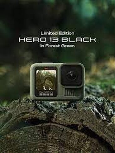 GoPro Limited Edition HERO13 Black in Forest Green - كاميرا الحركة المقاومة للماء مع فيديو 5.3K60، صورة بدقة 27 ميجابكسل (أخضر الغابة) in Saudi Arabia