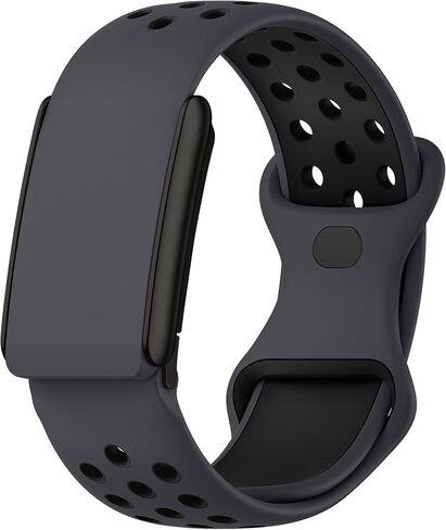 سوار رياضي من السيليكون متوافق مع أحزمة Whoop 5.0 للرجال والنساء، أساور معصم بديلة ناعمة قابلة للتنفس وقابلة للتعديل ومقاومة للماء لـ Whoop 5.0 One، Peak and Life [ليس للجيل 4] in Kuwait