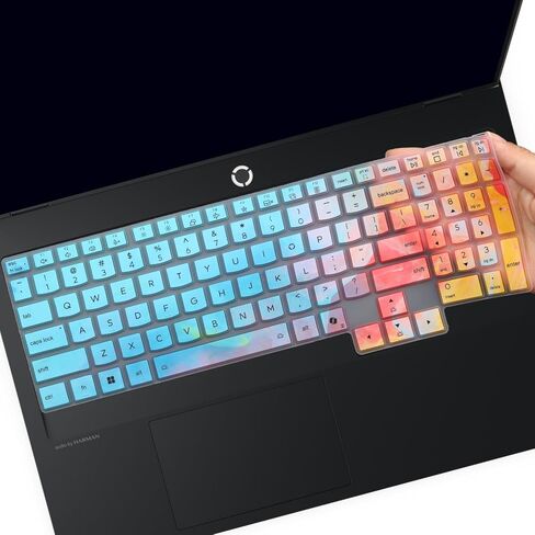 غطاء لوحة المفاتيح لعام 2025 الجديد 15 بوصة Lenovo Legion 5 /Legion 5i 15 بوصة 15.1 بوصة طراز الكمبيوتر المحمول: 15IAX10 15AHP10 15AKP10 15IRX10 غطاء حماية للوحة المفاتيح (لا يناسب 16 بوصة Legion 5 5i/Pro 5 5i 7 7i) - أسود in Kuwait