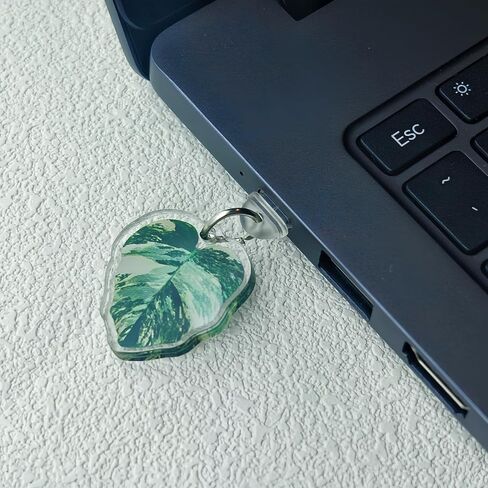 4 Pcs Kindle Dust Plug Charm Type c, Green Leaf Dust Plug Charm for Kindle Phone with Type C Charging Port, Charms for Kindle in Saudi Arabia