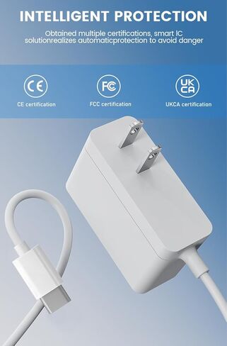 Power Adapter Compatible with Babysense Video Baby Monitors MaxView Pro and Prisma Replacement Type-C Charger Cord in Kuwait