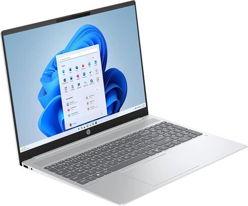 HP 2025 Laptop | OmniBook 5 | 16" 1920 x 1200 Touch IPS | Intel-12 Core Ultra 7 255U | 16GB LPDDR5 | 1TB SSD | Windows 11 Home | Wi-Fi 6 - BT 5.4 - Backlit KB - 1080p + IR Camera - Glacier Silver in Saudi Arabia