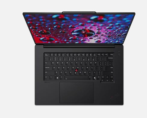 كمبيوتر محمول Lenovo ThinkPad P1 Gen 7 Workstation - Intel Ultra 7 165H، NVIDIA RTX 3000 Ada، ذاكرة الوصول العشوائي 32 جيجا، 1 تيرابايت SSD، 16 بوصة 2.8K (2560 x 1600) IPS، مضاد للتوهج، 500 Nits، كاميرا 5MP RGB+IR، Windows 11P (21KV0017US) in Kuwait