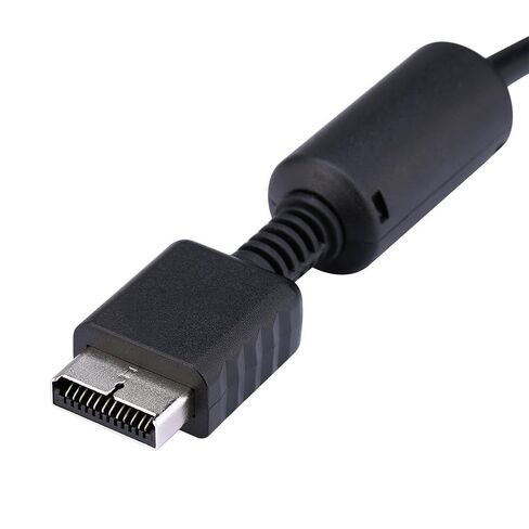 AV Multi Out to Component Video Audio Cable, High Definition Cord for PS2 PS3, with Thick Flexible Jacket and Color Coded Connectors in Saudi Arabia