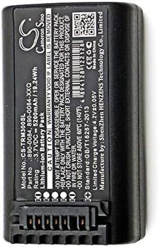 3.7 فولت 890-0084-XXQ 993251-MY EGL-Z1006 53708-PRN 108571-00 استبدال البطارية متوافق مع Trimble Nomad 900LE مفتاح رقمي NMDAGY-321-GN Nomad 800 Nomad 800B مفتاح رقمي TS662 6400 مللي أمبير في الساعة in Saudi Arabia