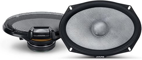 Alpine 6.5" & 6x9 R2 High-Resolution Speaker Bundle - A Pair of R2-S65C 2-Way Component Speakers & a Pair of R2-S69C 6x9 Component Speakers in Saudi Arabia