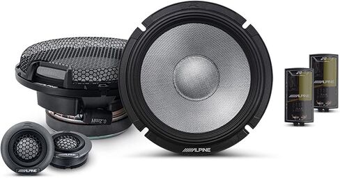 Alpine 6.5" & 6x9 R2 High-Resolution Speaker Bundle - A Pair of R2-S65C 2-Way Component Speakers & a Pair of R2-S69C 6x9 Component Speakers in Saudi Arabia