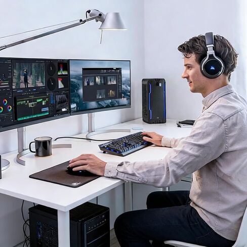محول USB WiFi 6 لأجهزة الكمبيوتر المكتبية والكمبيوتر المحمول، نطاق مزدوج 900 ميجا بت في الثانية 2.4/5 جيجا هرتز، توصيل وتشغيل بحجم نانو، Windows 11/10 بدون برنامج تشغيل، إعادة توصيل 7 أجهزة في وقت واحد in Saudi Arabia