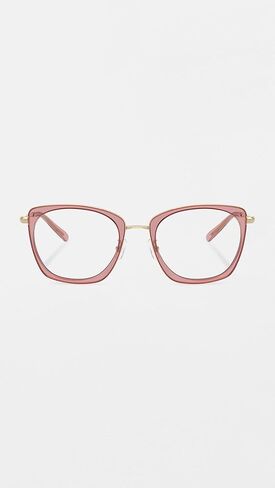 Tory Burch TY 1092 2021 Light Pink Metal Irregular Eyeglasses 51mm in Saudi Arabia