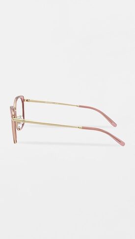 Tory Burch TY 1092 2021 Light Pink Metal Irregular Eyeglasses 51mm in Saudi Arabia