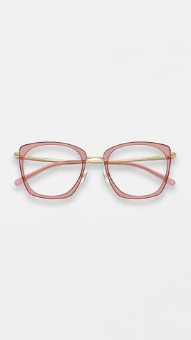 Tory Burch TY 1092 2021 Light Pink Metal Irregular Eyeglasses 51mm in Saudi Arabia