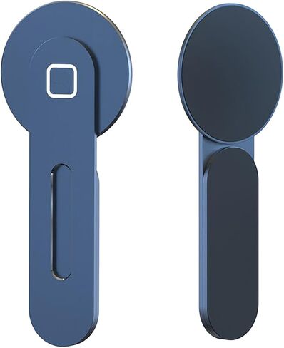 Zerodis Magnetic Laptop Phone Mount Laptop Accessories Strong Magnet for 12 13 Dual Screen Organizer for and Monitor Users Magnetic Phone Mount Aluminum (Blue) in Saudi Arabia