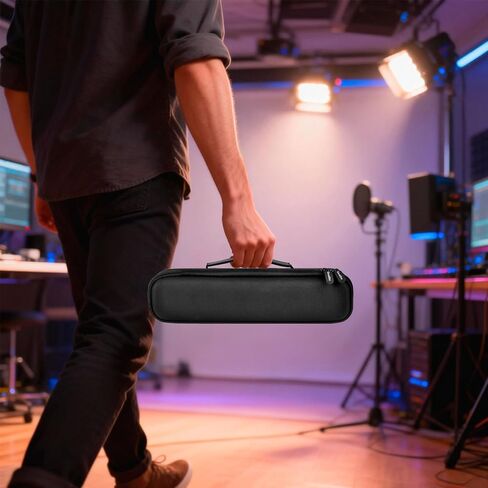 حقيبة ترايبود لـ KraftGeek حامل ثلاثي للهاتف المغناطيسي لهاتف iPhone MagSafe، حافظة حامل Tirpod للهاتف الخلوي لعصا السيلفي، حقيبة مع حزام مطاطي وجيب شبكي بسحاب للكابلات والملحقات (الصندوق فقط) in Kuwait