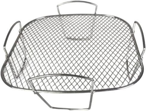 8 inch Square Air Fryer Rack, Stainless Steel Dehydrator Rack, Square Air Fryer Accessories, Air Fryer Rack, Stainless Steel Food Dehydrator Rack Toast Rack Grill Air Fryer Accessories in Saudi Arabia