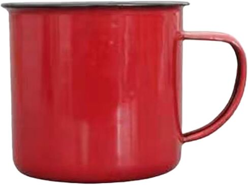 Enamel Mug, Enamel Coffee Tea Mug, Enamel Drinking Mugs Cups for Home/Office/Travel/Camping, Resusable & Portable Enamel Camping Mugs Enamel Coffee Mug for Indoor and Outdoor Activities in Saudi Arabia
