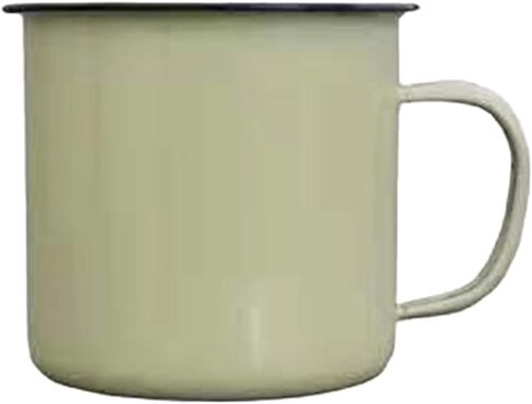Enamel Mug, Enamel Coffee Tea Mug, Enamel Drinking Mugs Cups for Home/Office/Travel/Camping, Resusable & Portable Enamel Camping Mugs Enamel Coffee Mug for Indoor and Outdoor Activities in Saudi Arabia