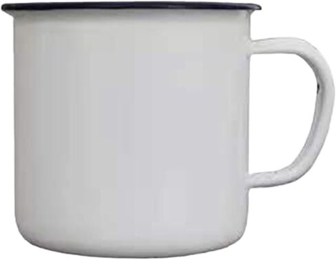 Enamel Mug, Enamel Coffee Tea Mug, Enamel Drinking Mugs Cups for Home/Office/Travel/Camping, Resusable & Portable Enamel Camping Mugs Enamel Coffee Mug for Indoor and Outdoor Activities in Saudi Arabia