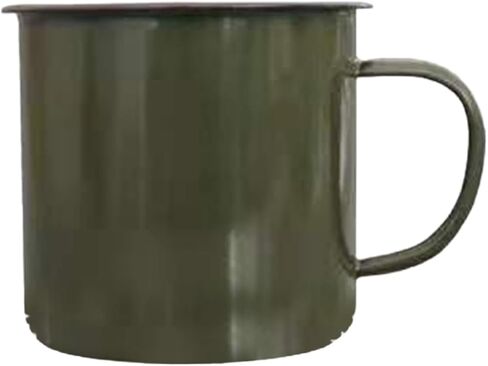 Enamel Mug, Enamel Coffee Tea Mug, Enamel Drinking Mugs Cups for Home/Office/Travel/Camping, Resusable & Portable Enamel Camping Mugs Enamel Coffee Mug for Indoor and Outdoor Activities in Saudi Arabia