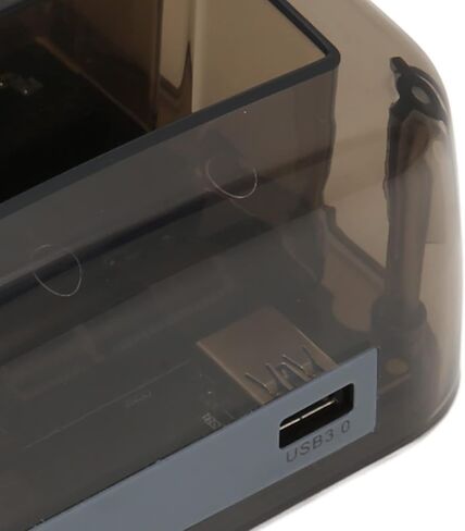 محطة إرساء USB 3.0 إلى SATA IDE Bay لـ 2.5 أو 3.5 بوصة HDD SSD، تدعم 20 تيرابايت، تبديل سريع، استنساخ دون اتصال بالإنترنت، تثبيت الأدوات (قابس الولايات المتحدة) in Saudi Arabia