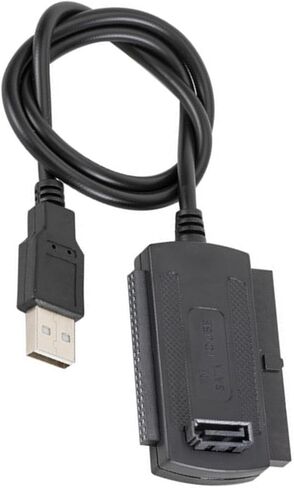UncleS نقل البيانات بسرعة USB إلى محول إلكترونيات محرك متكامل لمحطة إرساء القرص الصلب الخارجي للكمبيوتر المحمول IDE/إلى كابل محول USB in Saudi Arabia