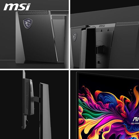 شاشة ألعاب msi MAG 274QP QD-OLED X24 مقاس 27 بوصة 2560 × 1440 (QHD)، 240 هرتز، مزامنة تكيفية، HDMI، منفذ DisplayPort، قابل للتركيب على VESA، إمالة، ارتفاع قابل للتعديل، مكبر صوت، 0.03 مللي ثانية، أسود in Kuwait