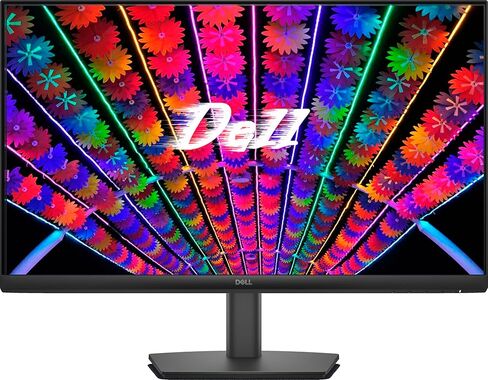Dell E24 Series Monitor - 24 inch IPS LED FHD 100Hz - AMD FreeSync - VESA, 16:9 Monitor, Response Time, Low Blue Light, Flicker Free, Anti-Glare, 1 x DisplayPort, 1 x HDMI, 1 x VGA, Black in Saudi Arabia
