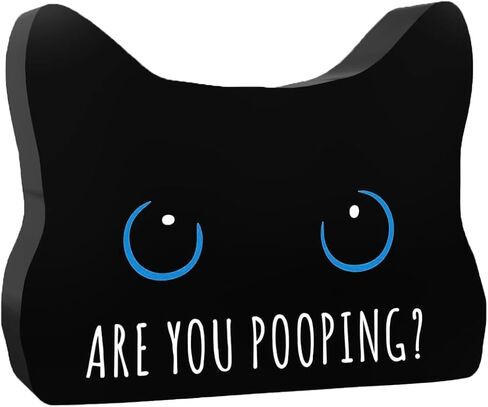 HKDGVRTB Black Cat Wall Art Acrylic Office Decoration, Funny Quirky Cat and Shark Pictures Acrylic Office Decor, Abstract Black Cat Shark Posters Wall Decor for Room Bedroom Living Room Bathroom in Saudi Arabia