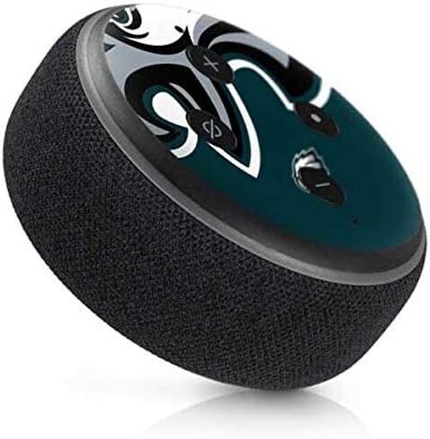 Skinit Decal Audio Skin Compatible with Amazon Echo Dot 3 - Officially Licensed NFL Philadelphia Eagles Large Logo Design in Saudi Arabia