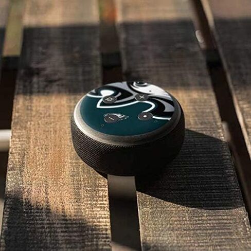 Skinit Decal Audio Skin Compatible with Amazon Echo Dot 3 - Officially Licensed NFL Philadelphia Eagles Large Logo Design in Saudi Arabia