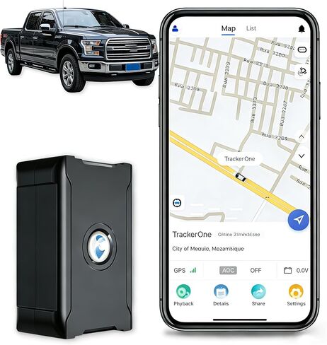 جهاز تعقب GPS للمركبات والسيارات، جهاز تتبع 4G LTE، تنبيهات السياج الجغرافي، جهاز تعقب مغناطيسي مخفي GPS في الوقت الفعلي، يلزم الاشتراك في iOS وAndroid (تجربة مجانية لمدة 5 أيام) in Kuwait