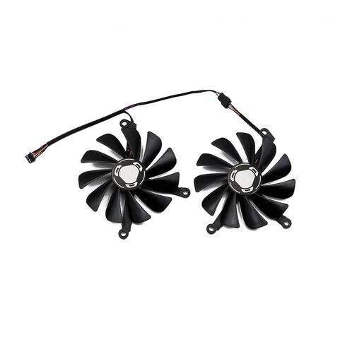 FDC10U12S9-C CF1010U12S RX 5700XT、RX-57XT86OD GPU Fan，for XFX Radeon RX5700 5700 XT Thicc II Ultra Video Card Cooling Fans in Kuwait