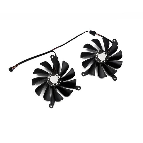 FDC10U12S9-C CF1010U12S RX 5700XT、RX-57XT86OD GPU Fan，for XFX Radeon RX5700 5700 XT Thicc II Ultra Video Card Cooling Fans in Kuwait