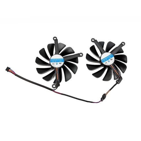 FDC10U12S9-C CF1010U12S RX 5700XT、RX-57XT86OD GPU Fan，for XFX Radeon RX5700 5700 XT Thicc II Ultra Video Card Cooling Fans in Kuwait