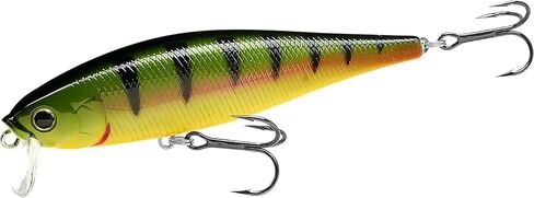 مؤشر LUCKY CRAFT 100SSR، Jerkbait جنبًا إلى جنب، طعم صيد السمك المتذبذب في المياه العذبة في البحيرة in Saudi Arabia