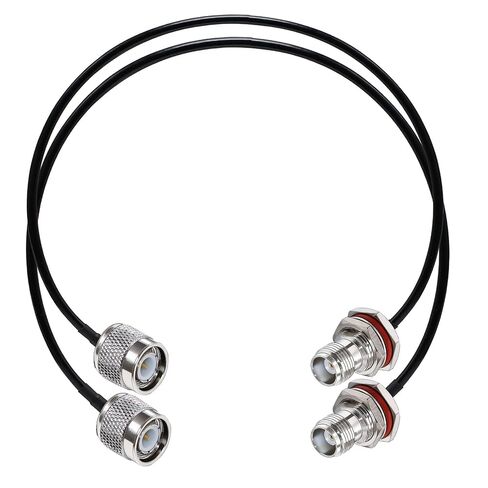 TUOLNK RG58 TNC Jumper Cable, TNC Male to Female WiFi Antenna Extension, Low Loss Coaxial Cable 49.2ft (15M) for Wireless Antenna,Ham Radio in Saudi Arabia