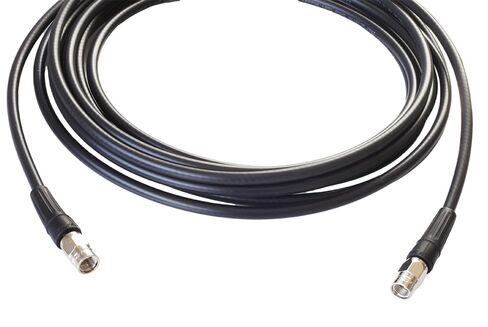 BJC RG-6 Coaxial Cable, 5 Foot, Black; Broadcast Quality Coax, Assembled in USA in Saudi Arabia