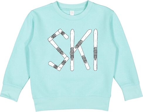 inktastic Ski Rough Text Dark Toddler Sweatshirt in Saudi Arabia