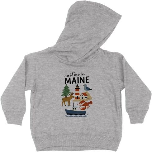 سترة بقلنسوة للأطفال الصغار من Meet Me in Maine in Saudi Arabia