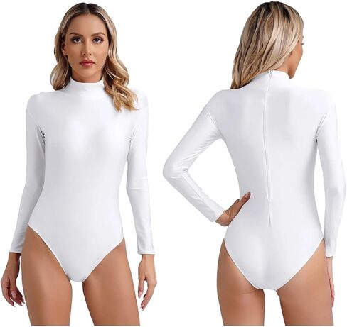 Women Liturgical Worship Dance Overlay Outfit Tunic Dress Leotard and Wide Leg Pants Set(White A,L) in Saudi Arabia